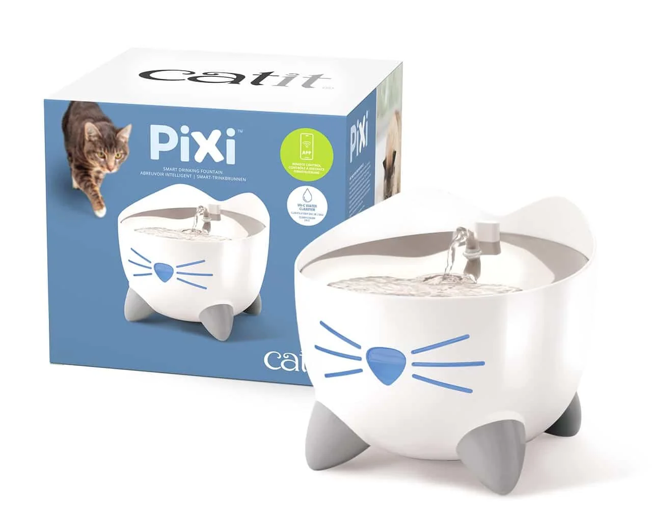 Catit PIXI Smart Fountain in the pictured configuration