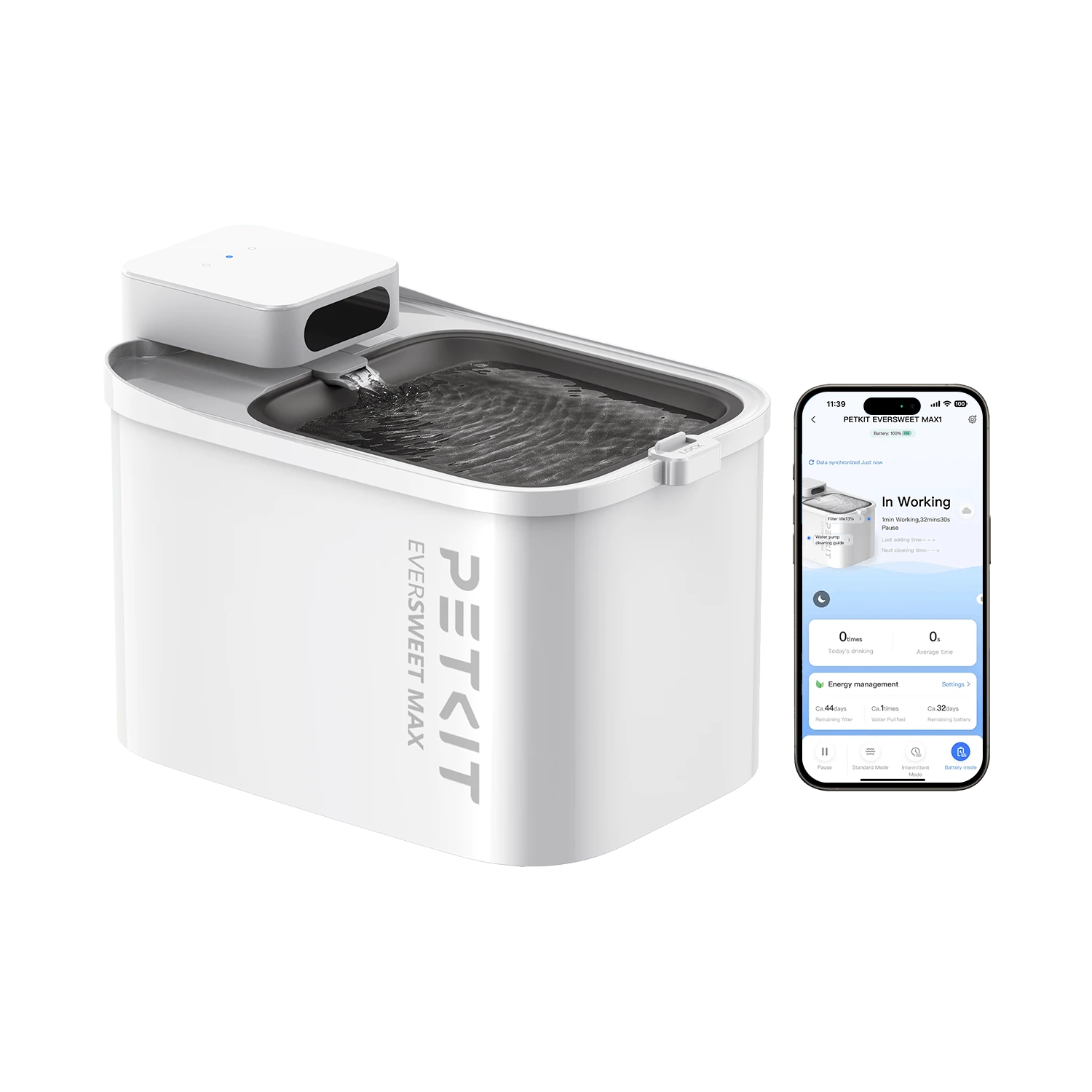 PETKIT EverSweet Max Cordless manufacturer product illustration