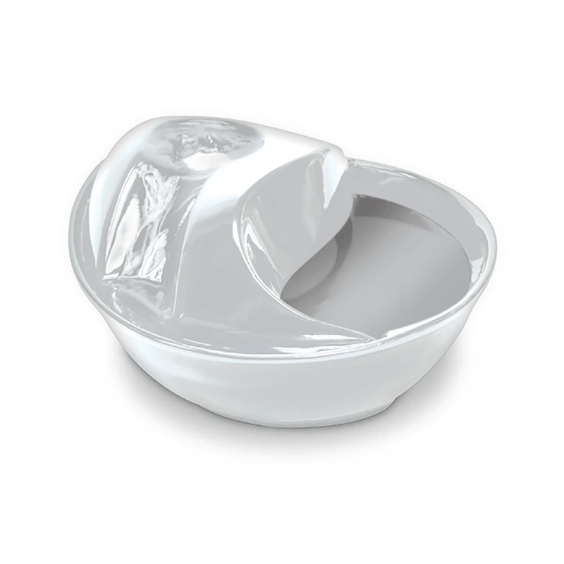 Exact white Pioneer Pet Raindrop ceramic fountain #6022W manufacturer image
